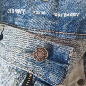 Old Navy Light Blue Relaxed Baggy Men’s Jeans